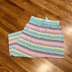 Loft Festive Soft Rayon Skirt NWT